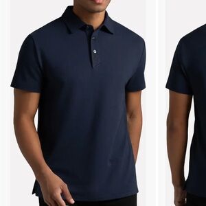 Hypernatural Men's Dagger Supima Cotton Blend Slim Fit Polo NWT